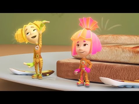 Видео: Фиксики - Бутерброд / Fixiki