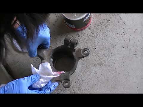 Видео: Замена подшипника ступицы Mitsubishi Lancer (передний левый и правый)