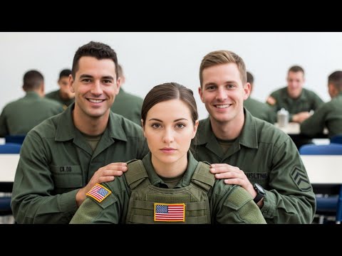 Видео: «Новенькая в столовой — через 30 секунд курсанты поняли, кто перед ними!»