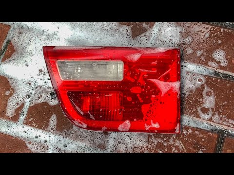 Видео: Восстановление и полировка задних фонарей стопов BMW X5 E53 Restoring and polishing the rear lights