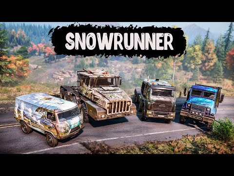 Видео: SNOW⭐RUNNER МЕСИТЬ ГРЯЗЬ #1
