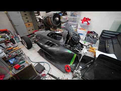 Видео: Окончательные но не совсем доделки болида 1 серия