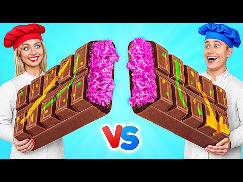 Видео: Кулинарный Челлендж с Гигантской Едой | Смешные Ситуации с Едой от Multi DO Joy