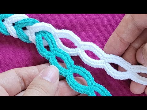 Видео: Великолепно✨Так вы еще не вязали👑самая шикарная👑повязка косами на голову/gehäkeltes Stirnband