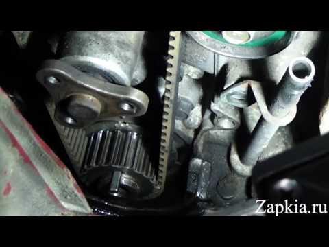 Видео: Замена ремня ГРМ Kia Spectra 1.6