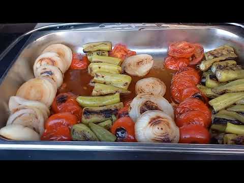 Видео: Kaila Krizantem Hotel 4 Аланья  И снова ужин