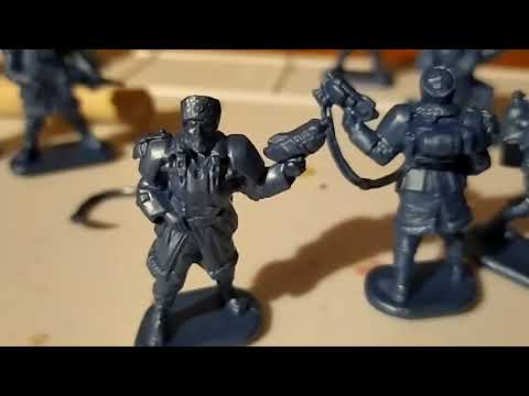 Видео: Мини конверсия бронепехоты от технолога