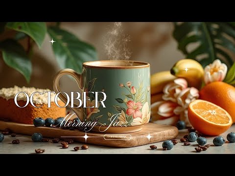 Видео: Happy October Morning Jazz ~ Позитивная Кофейная Музыка и Нежные Пианино Босса Нова Вибрации