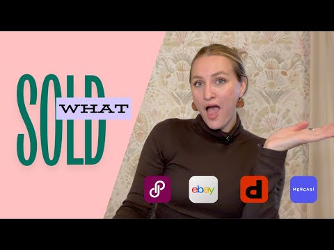 Видео: Распродаём залежавшиеся товары! Что продали на Poshmark и eBay на этой неделе