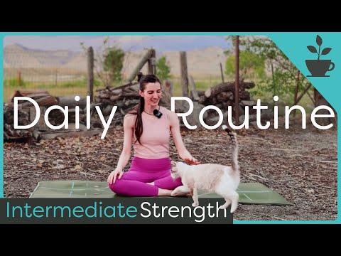 Видео: 20-минутная ежедневная программа | Йога | Движение всего тела среднего уровня | Flow