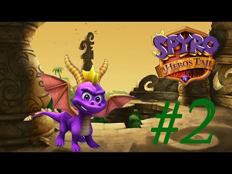 Видео: Прохождение Spyro: A Hero's Tail - #2 - Болото Кроковиль