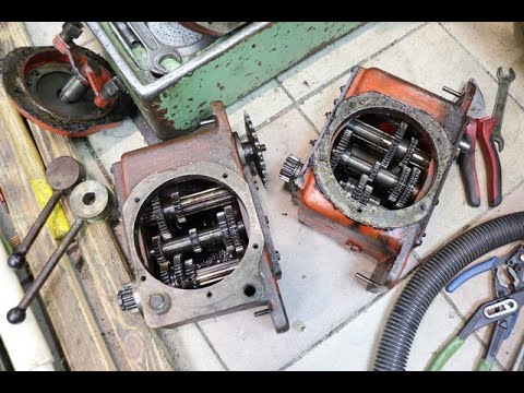 Видео: ОФ55 разборка, замена коробки подач