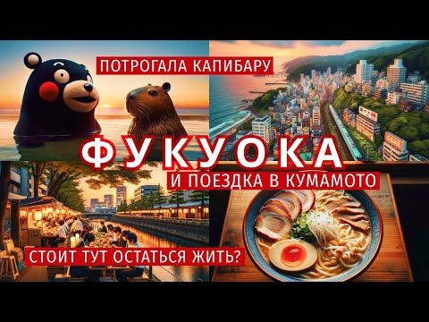 Видео: ФУКУОКА | Япония | Капибары, Кумамото и EVA EXPO 2023