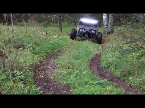 Видео: Самодельное Багги. Испытание в лесу