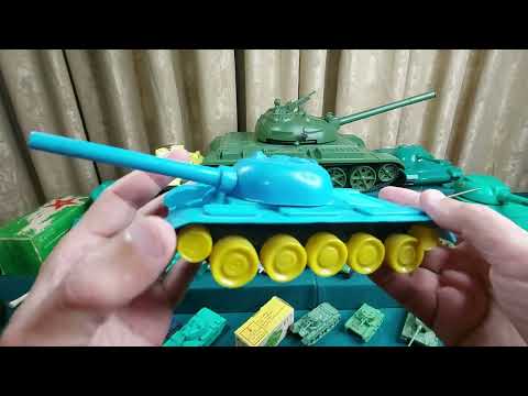 Видео: Солдатики СССР. Обзор.Танки - Танчики!...