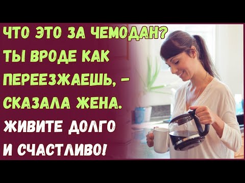 Видео: Что это за чемодан? Ты вроде как переезжаешь, сказала жена. Живите долго и счастливо!