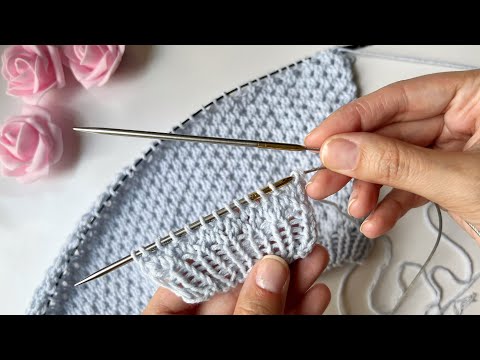 Видео: Супер Находка! Потрясающий красивый узор спицами