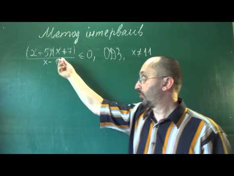 Видео: 091308 Приклад 2 розв'язування нерівності методом інтервалів - 9 клас