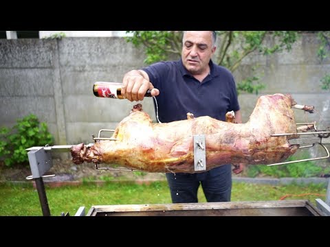 Видео: Сочный барашек на вертеле. Рецепт от Жоржа