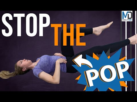 Видео: 3 упражнения для исправления щелчков в бедрах