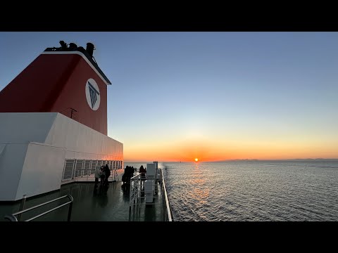 Видео: Новый год 2025 | Путешествие на пароме, чтобы увидеть первый восход солнца в Японии
