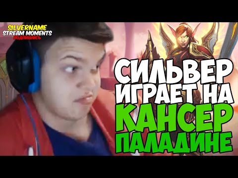 Видео: СИЛЬВЕР ИГРАЕТ НА КАНСЕР ПАЛАДИНЕ