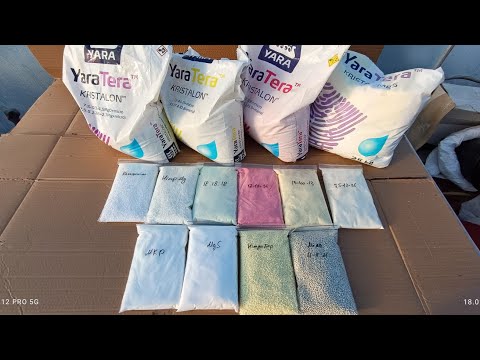 Видео: #Крісталон#Яра#Добриво#Саджанці Підживлення рослин