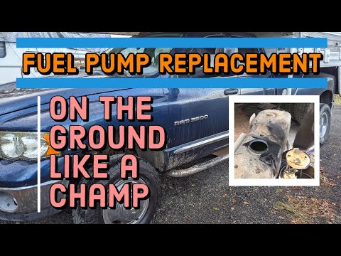 Видео: Замена топливного насоса в баке Dodge Ram 3500 | Как устранить проблему с топливным насосом