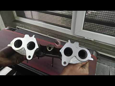 Видео: Шлифовка коллектора выпускного/впускного