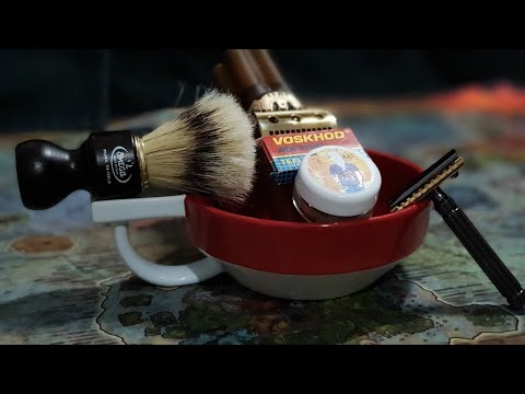 Видео: Бритьё №7 Fatip Piccolo Special Edition A&E Hipster Soap Fine Bowl Omega 11126 CUBA Aftershave