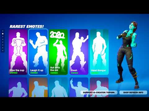 Видео: 50 РЕДЧАЙШИХ эмоций Fortnite!