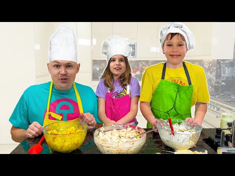 Видео: Оливье челлендж