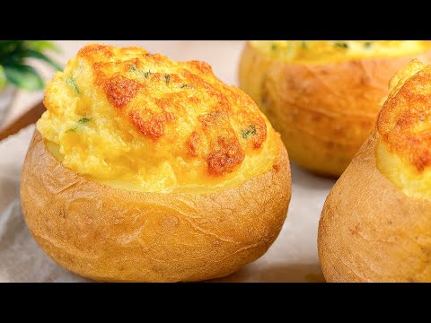 Видео: Воздушный картофель 🥔 | Всего 3 ингредиента: без муки