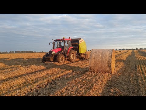 Видео: Дощі, а тюкувати потрібно. Тюковка 2022. YTO X804 з Claas Variant 385 RC