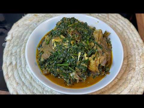 Видео: Нигерийский овощной суп | Простой рецепт с угу и водяными листьями #овощнойсуп #еда