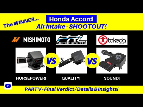 Видео: Победитель сравнения производительности воздухозаборника!?! // Honda Accord 10-го поколения