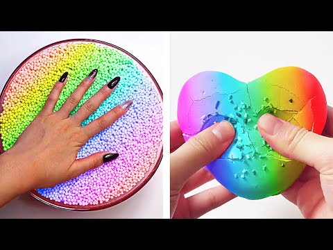 Видео: 1 час необычно удовлетворительной слизи ASMR без музыкальных клипов - Relaxing Slime 2022