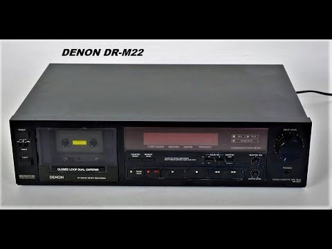 Видео: DENON DR-M22.Обзор кассетной деки.