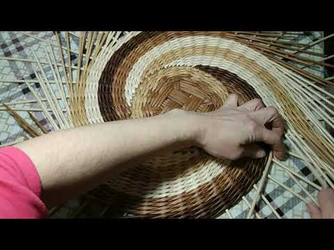 Видео: Часы из бумажной лозы. 3 часть.