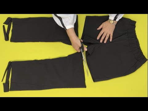 Видео: [DIY] Я собираюсь сделать две крутые штуки из устаревших штанов.