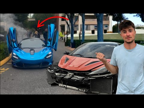 Видео: Макларен ЗАГОРЕЛСЯ! Корвет запчасти не подходят, Ламбо краска не совпадает...