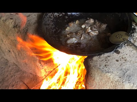 Видео: Узбекский плов в казане с курицей! Самаркандский вариант!