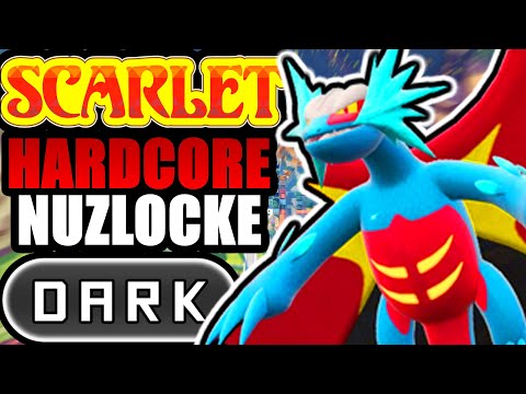 Видео: Pokémon Scarlet Hardcore Nuzlocke — только ТЁМНЫЕ типы! (Без предметов, без прокачки)