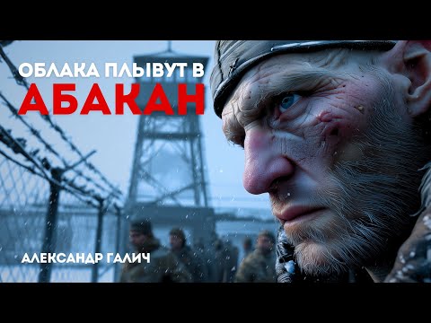 Видео: Облака плывут в Абакан. Александр Галич. ИИ-кавер 
