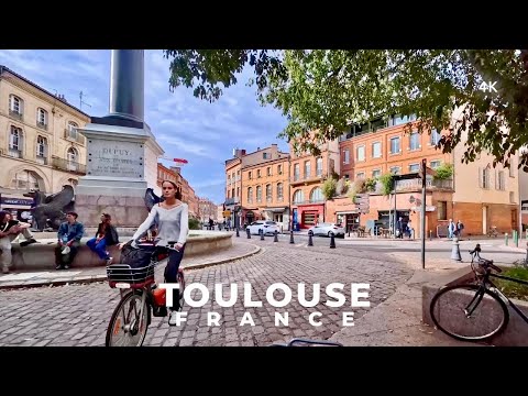 Видео: Лучший город для посещения в 2025 году? Велотур по Тулузе, Франция 🇫🇷 4K