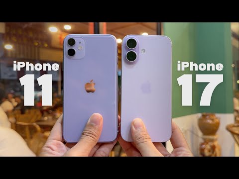Видео: iPhone 11 против iPhone 17: посмотрите это, прежде чем КУПИТЬ или ОБНОВИТЬ!