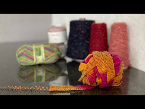 Видео: Вяжу Афродиту / Необычная пряжа / Ну и без носков никак )