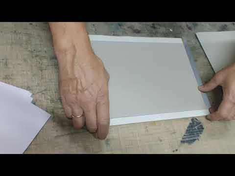 Видео: Изготовление обложек для твердого переплета