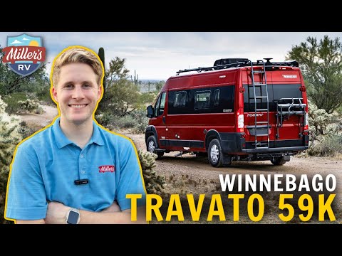 Видео: Кемпер-вэн Winnebago Travato 59K 2023 года | Самый продаваемый автодом класса B в Северной Америке!