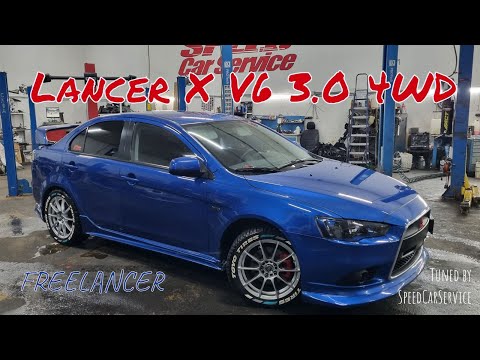 Видео: Собрали Lancer X V6 3.0 4WD - FREELANCER